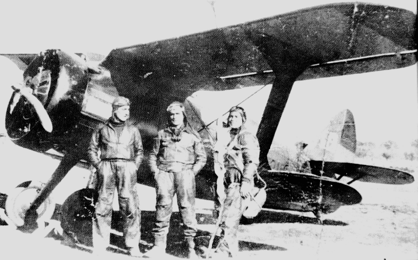 Monteagud, San Roma y Zambudio de la 3 Escuadrilla ante el CA-019..