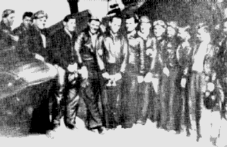 Los pilotos soviticos de la 1 Escuadrilla